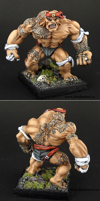 Clay the tattooed monk